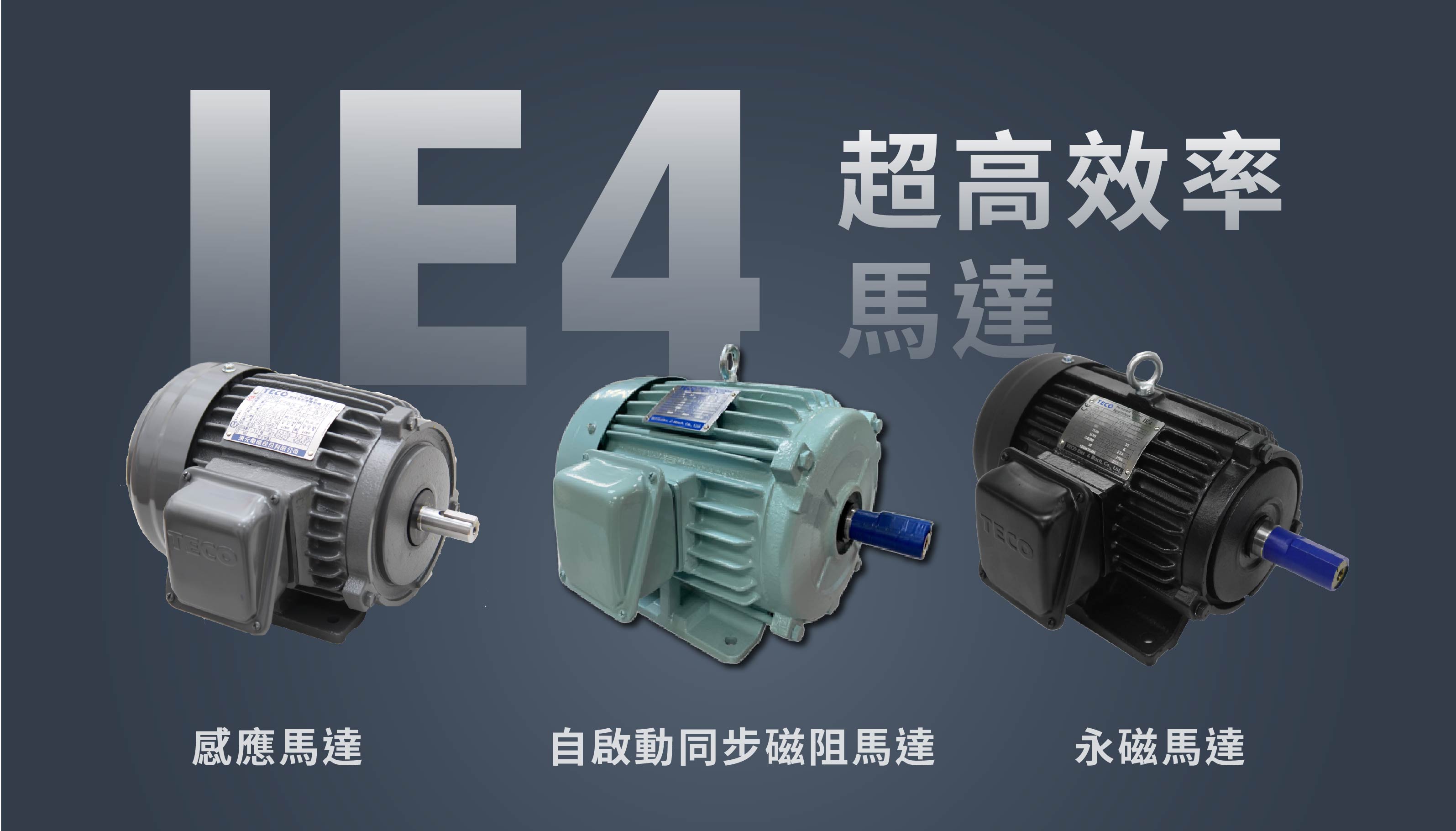IE4超高效率馬達_永磁_感應_自啟動同步磁阻_亮點展品5
