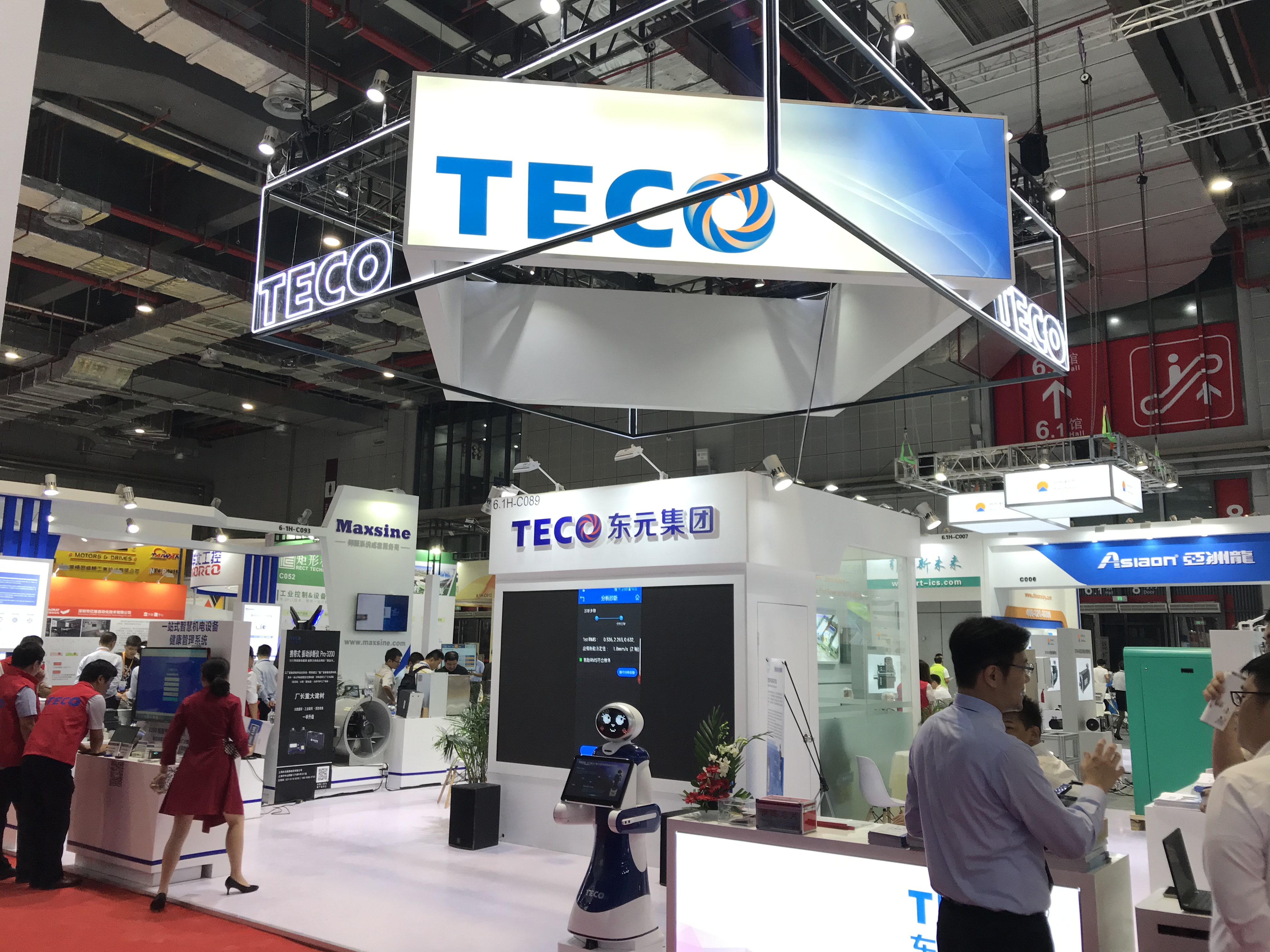  TECO Smart Manufacturing in the Spotlight at Shanghai Fair