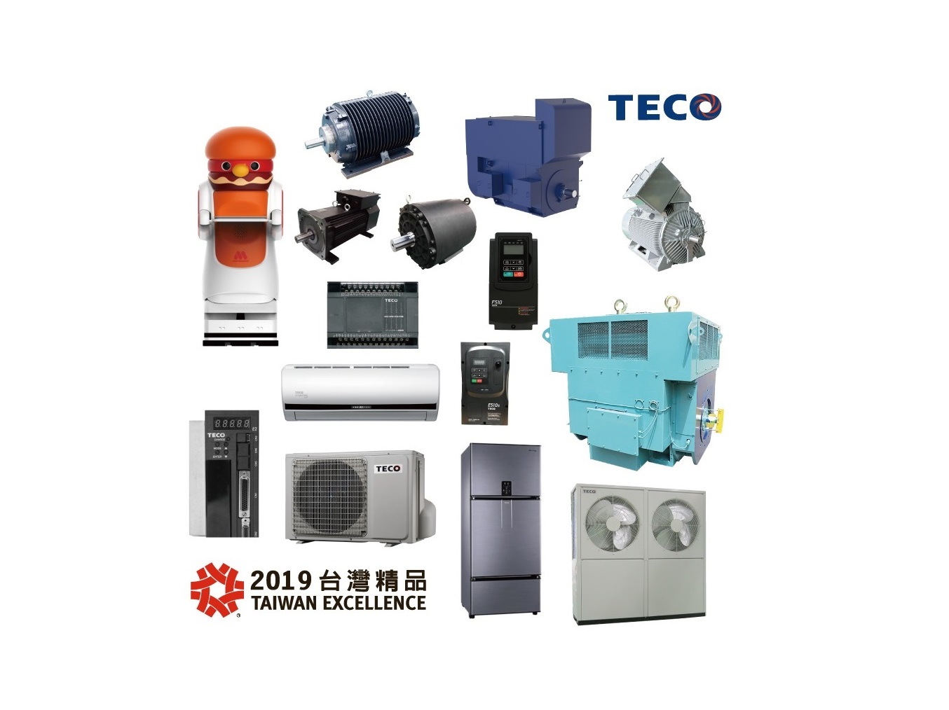 TECO Granted Taiwan Excellence Awards for 15 Products