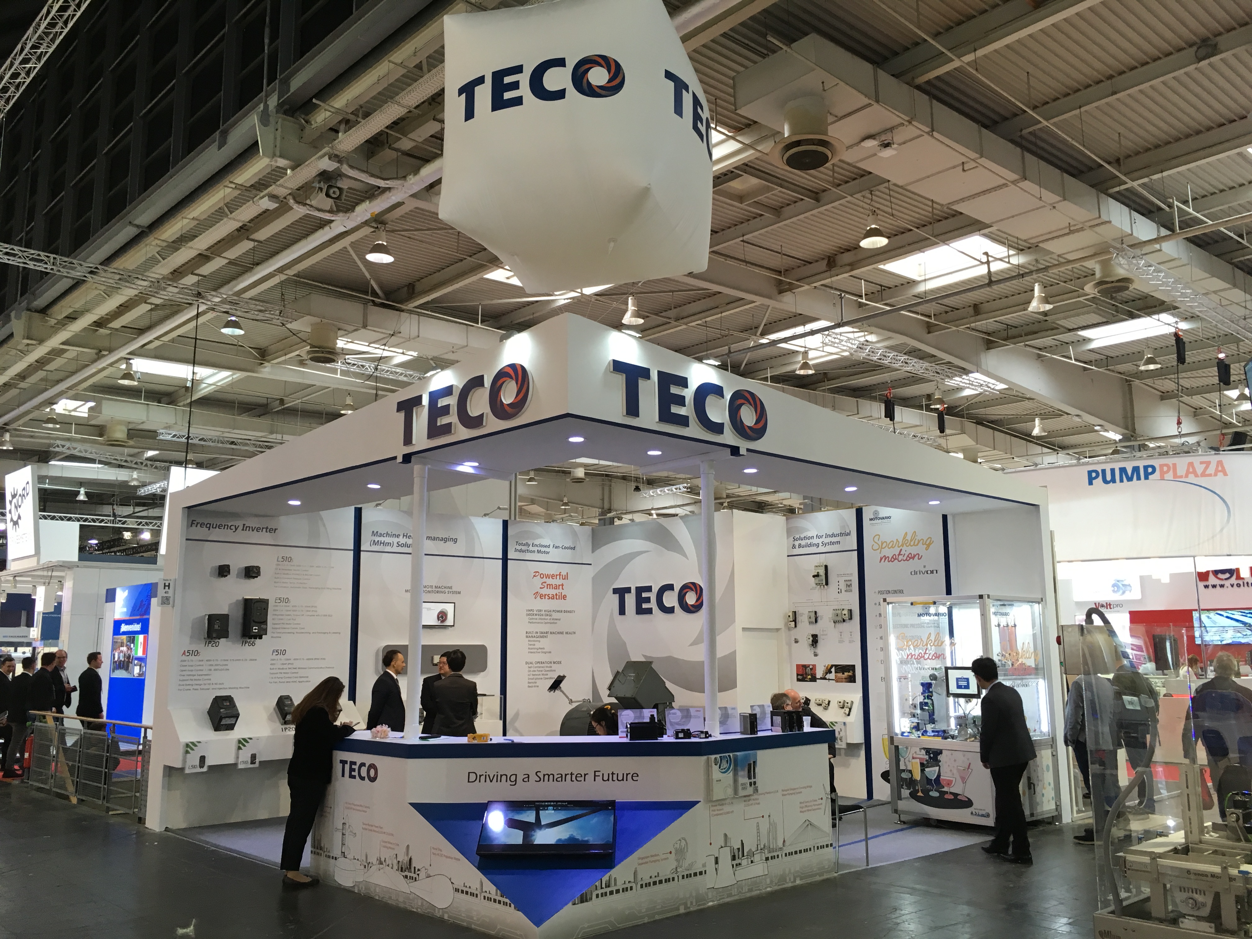 TECO's Cutting-Edge Smart Motor Debuts at Hannover Industrial Supply