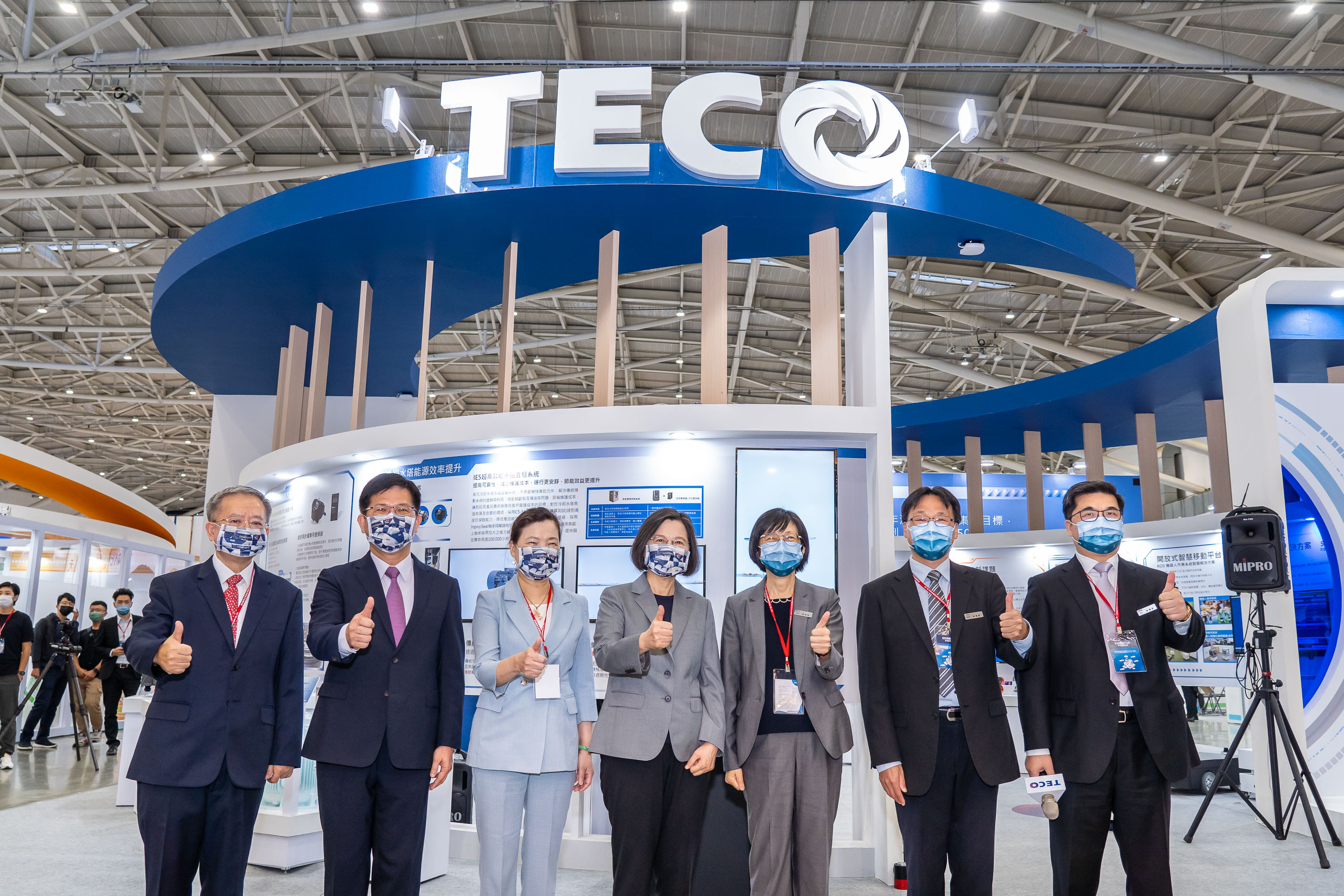 TECO Exhibits Low-Carbon Smart Manufacturing Solution at Automation Taipei 2022