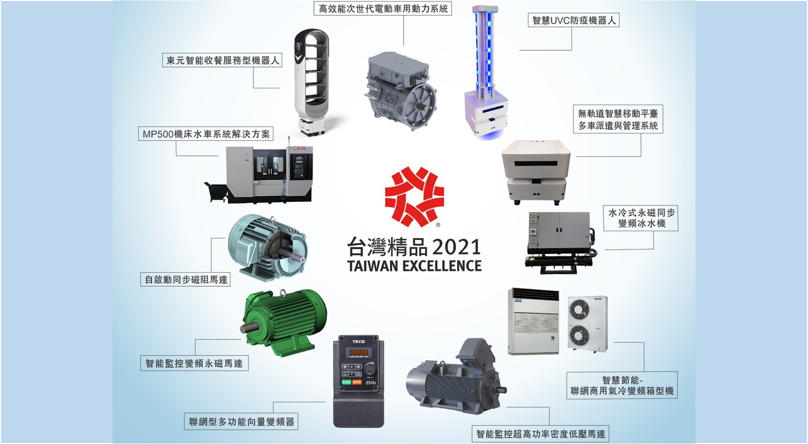 東元電機參加第29屆台灣精品選拔 勇奪11項精品獎