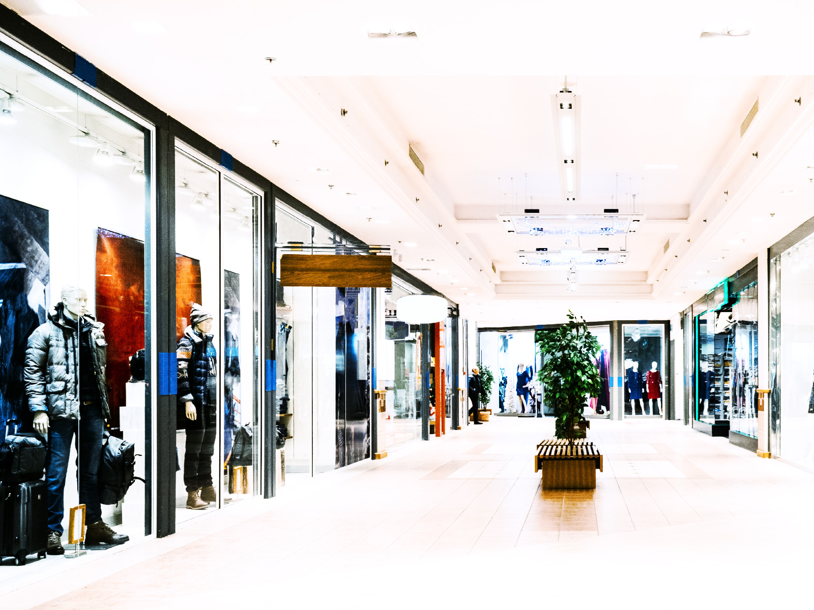 Shopping malls and shopping centers