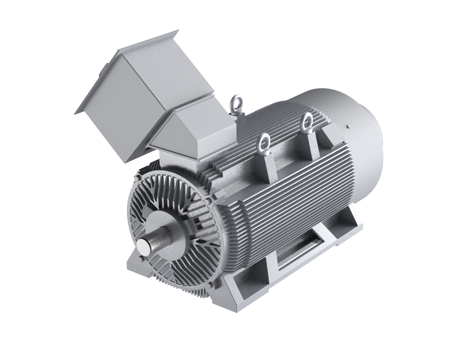 High-Voltage Totally Enclosed Fan-Cooled (TEFC) Motors (IEC)