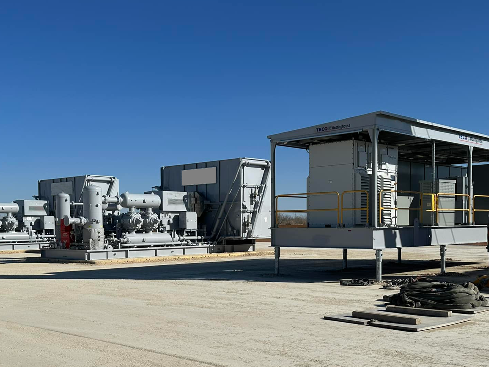 crude oil transfer pumping station