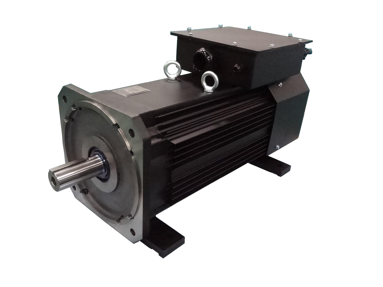 Aluminum Frame Force-Cooled Permanent Magnet Motors