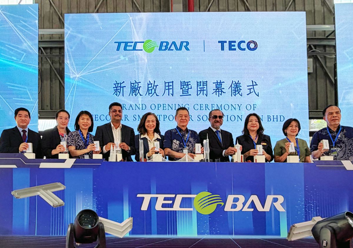 TECO Expands into Southeast Asia Power Market with Subsidiary; TECOBAR Launches New Penang Plant