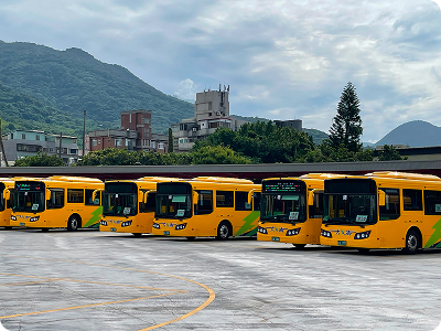 華德交付大南電動公車採用東元 DMIT 動力系統